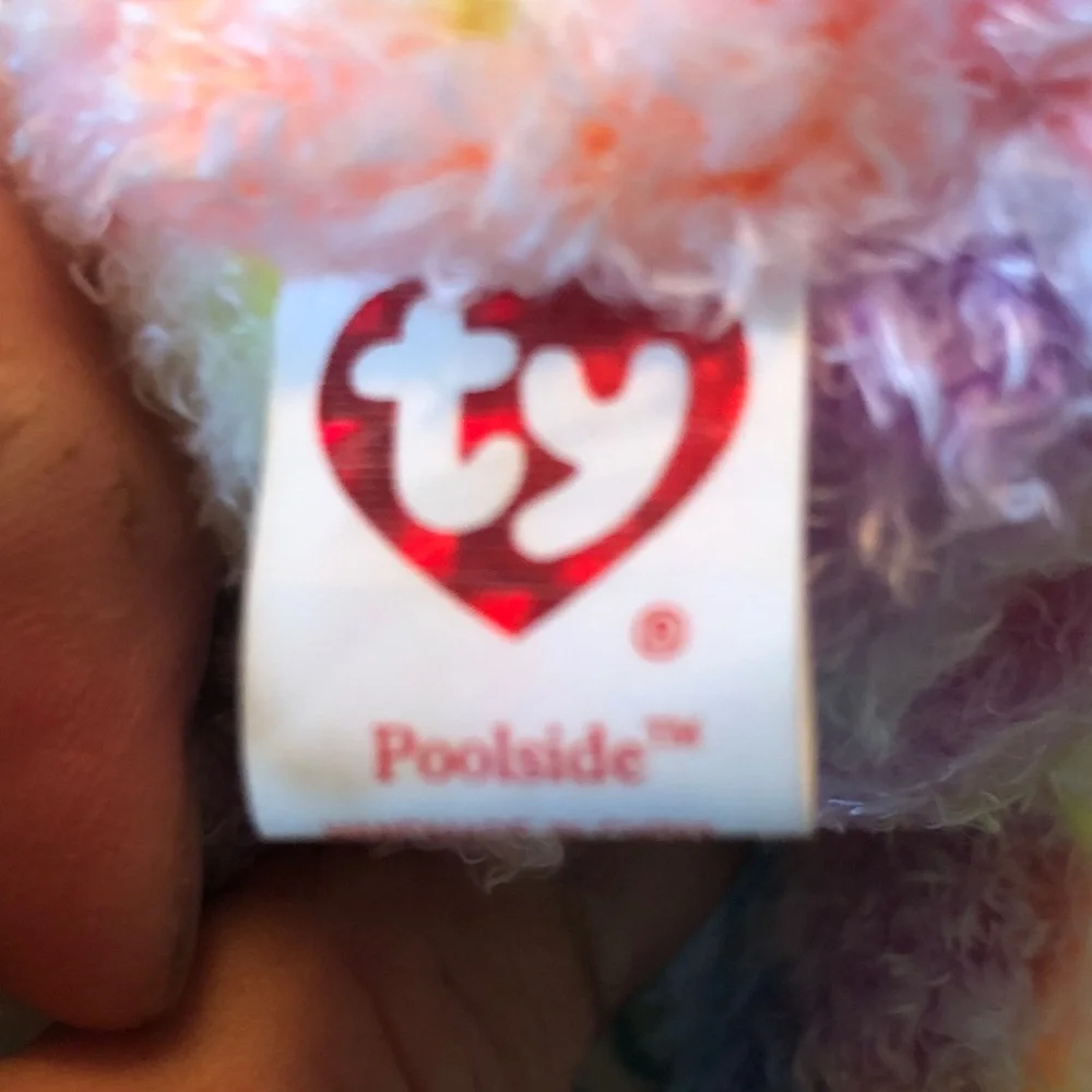 Beanie Babies Poolside teddy 2007